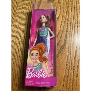 Barbie Doll Red Hair Athletic Outfit New in Box